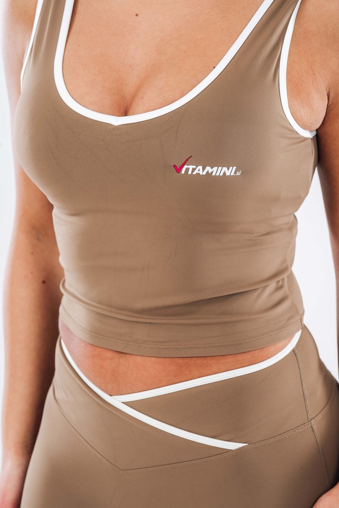 Športni top brez rokavov KIARA