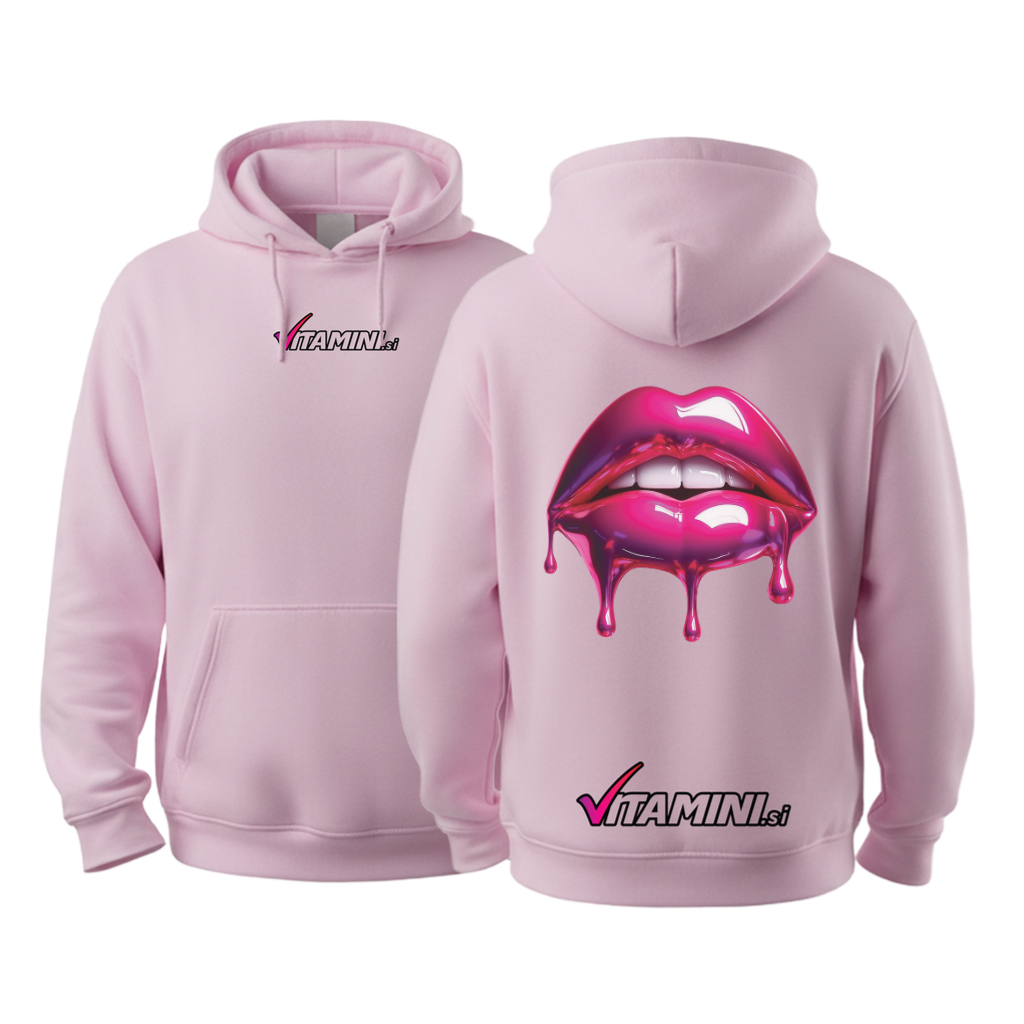 Ženski Oversize Hoodie Lips