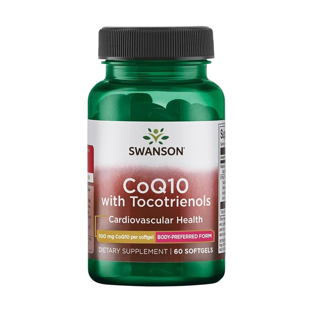 Swanson CoQ10 100mg with Tocotrienols