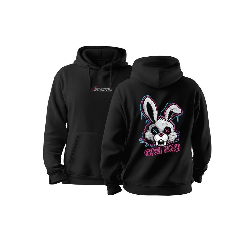 Dječji Hoodie Crazy Bunny