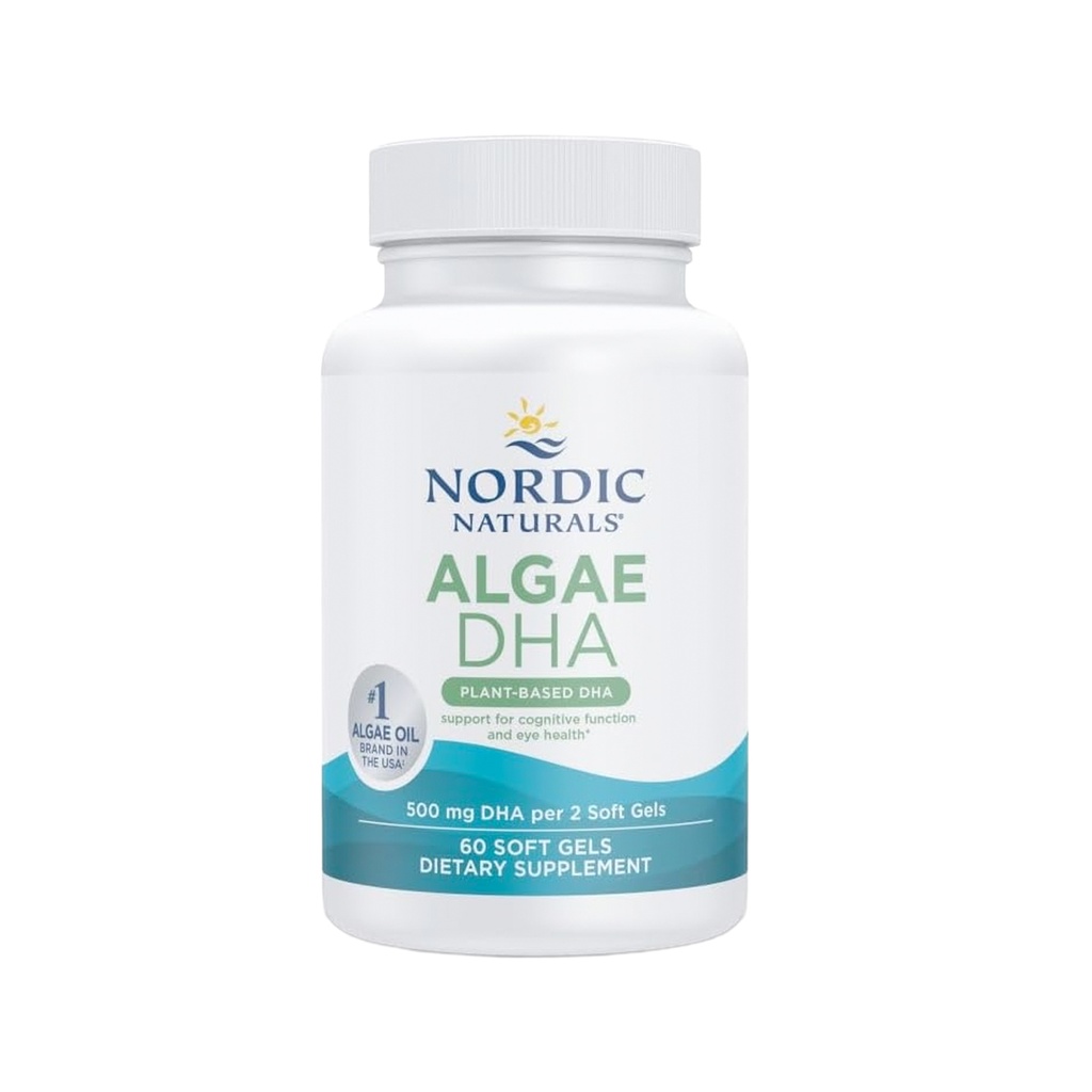 Nordic Naturals Algae DHA, 500mg