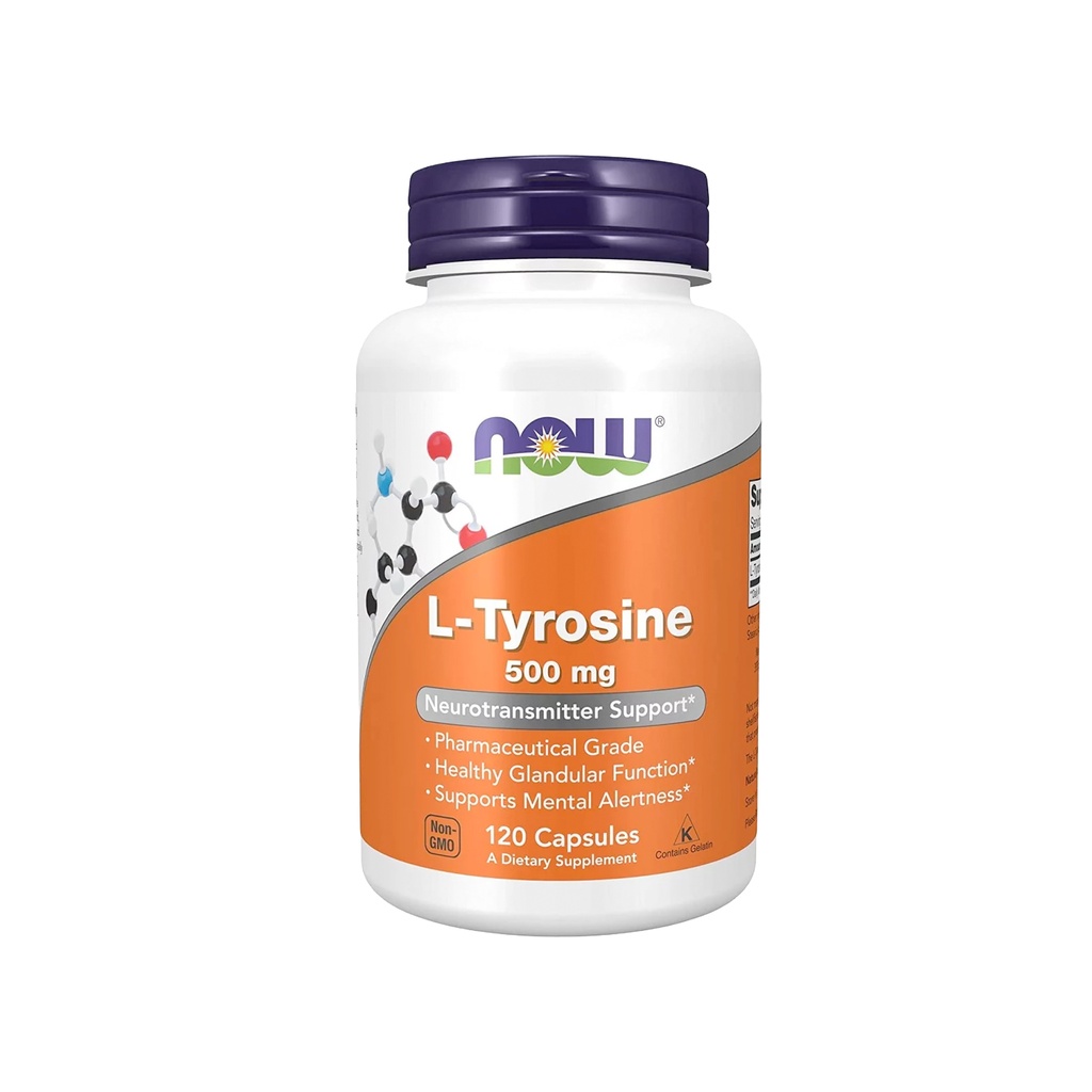 NOW L-Tyrosine, 500 mg