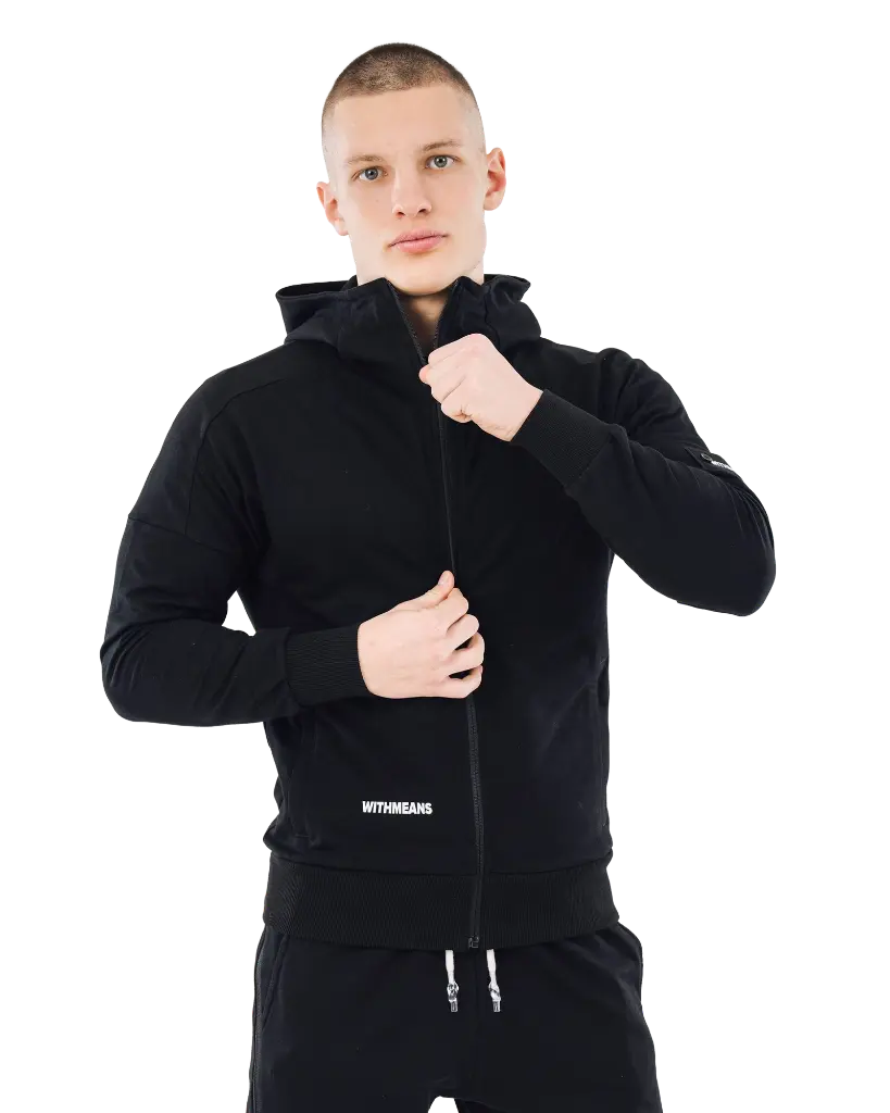 Withmeans Tech Zip Hoodie