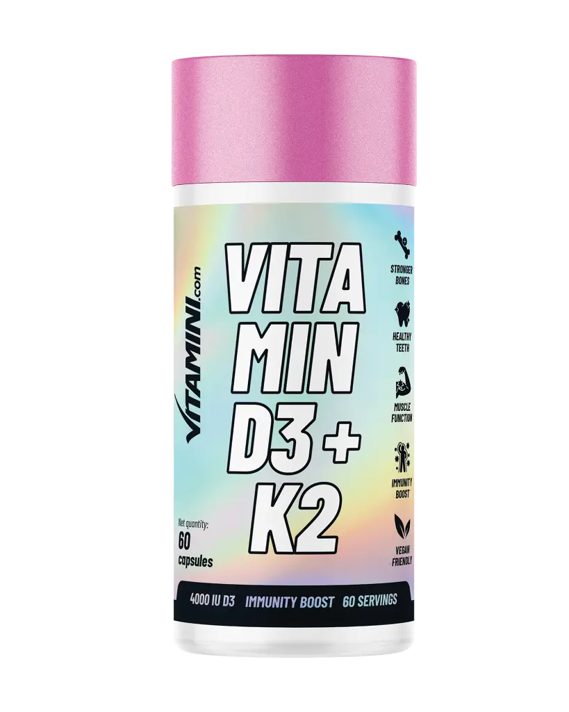 Vitamini.com Vitamin D3 4000 IU + K2