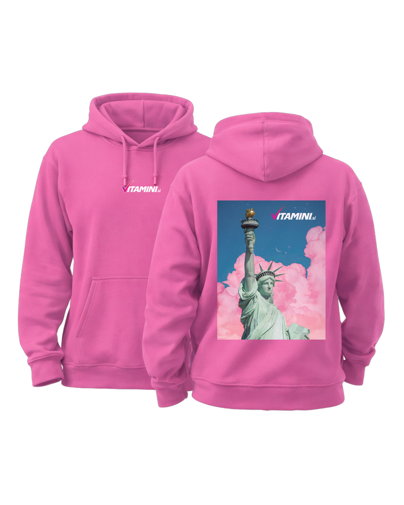 Ženski Oversize Hoodie Statue Of Liberty