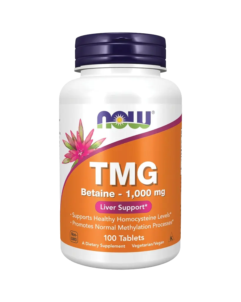 NOW TMG (Trimethylglycine), Betaine 1000 mg