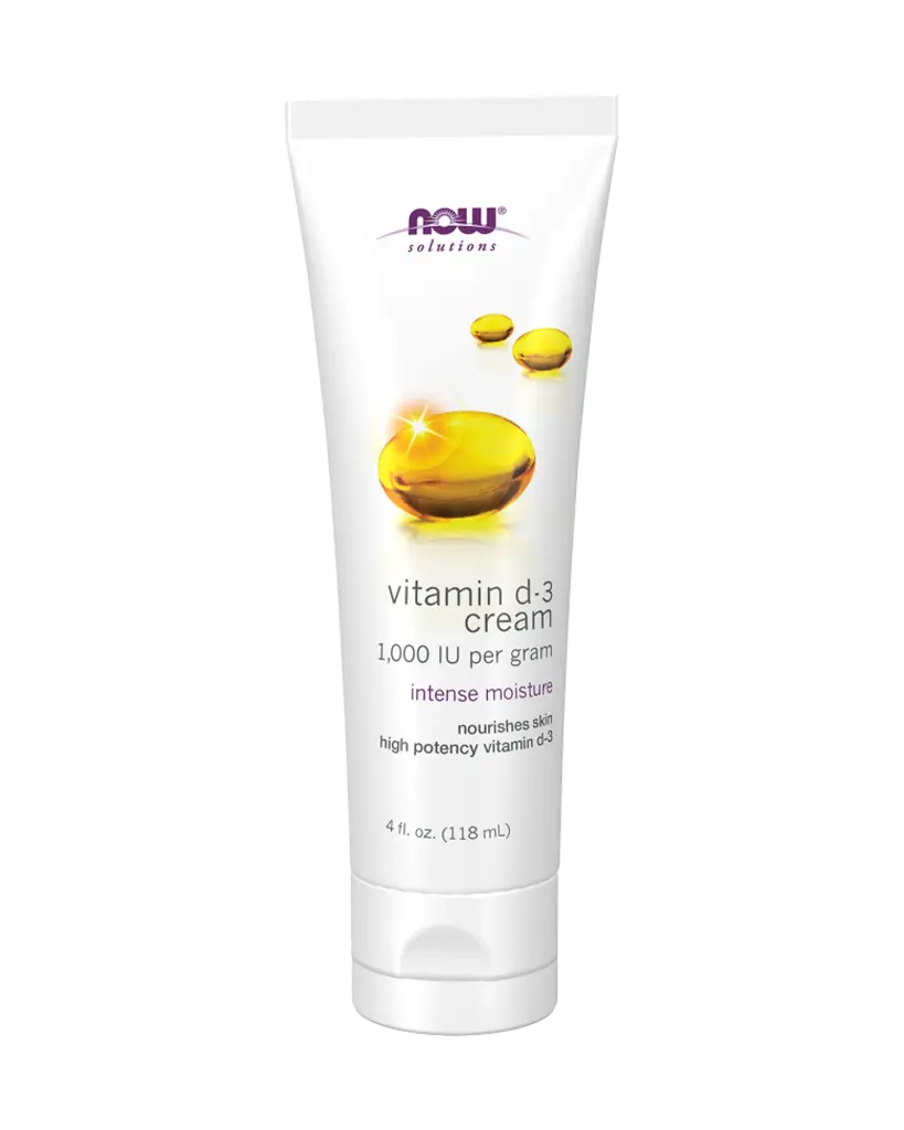 NOW Vitamin D3 Cream