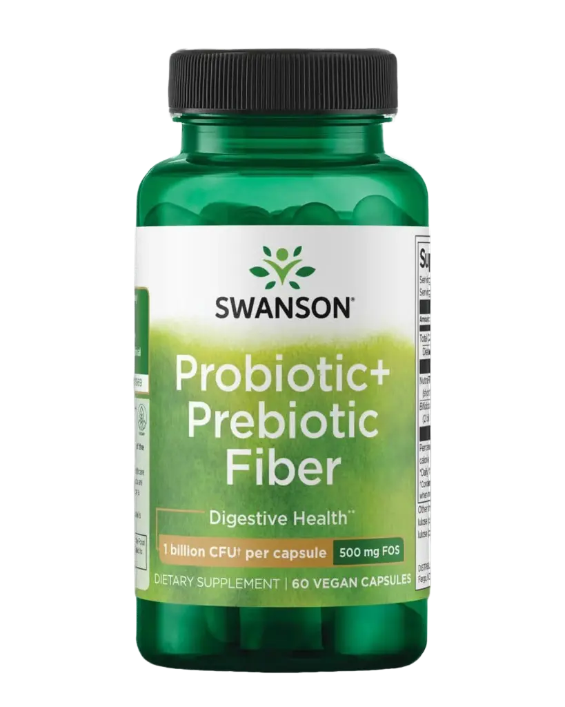 Swanson Probiotic+ Prebiotic Fiber