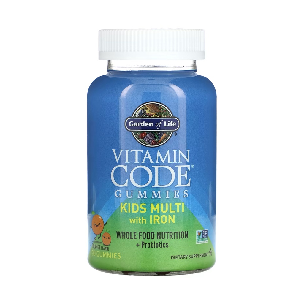 OUTLET Garden Vitamin Code Kids Multi with Iron Gummies 