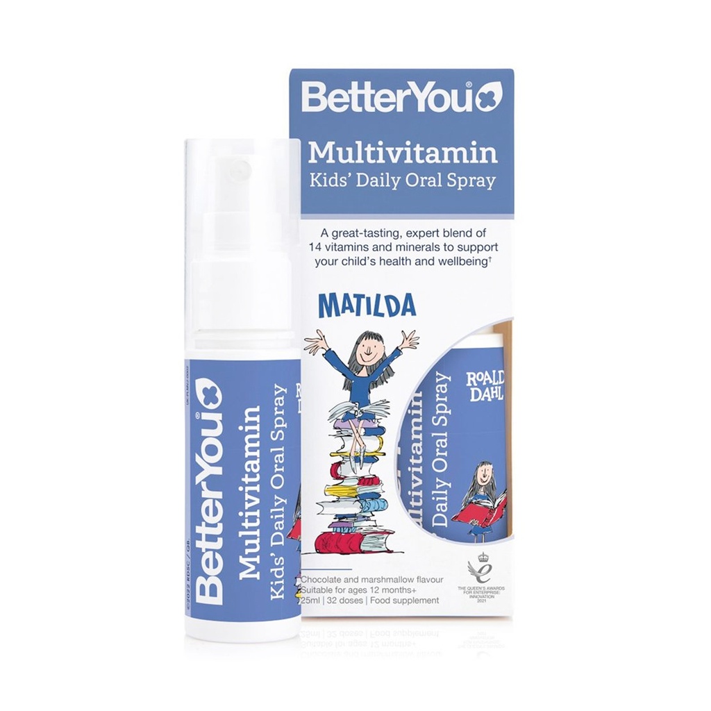 OUTLET BetterYou Multivitamin Kids' Daily Oral Spray 