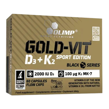 AKCIJA Olimp Gold Vit D3 + K2 Sport Edition