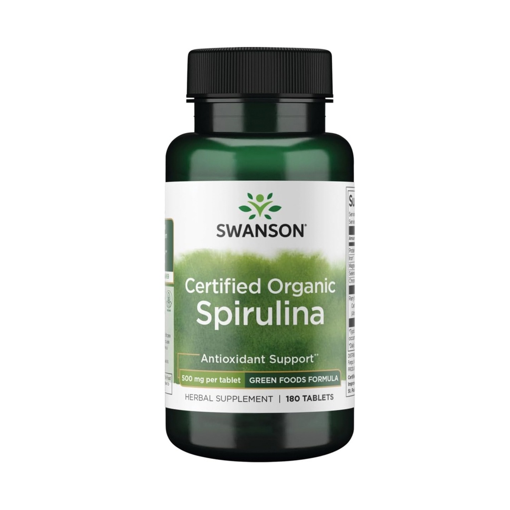 Swanson Spirlulina (500mg)