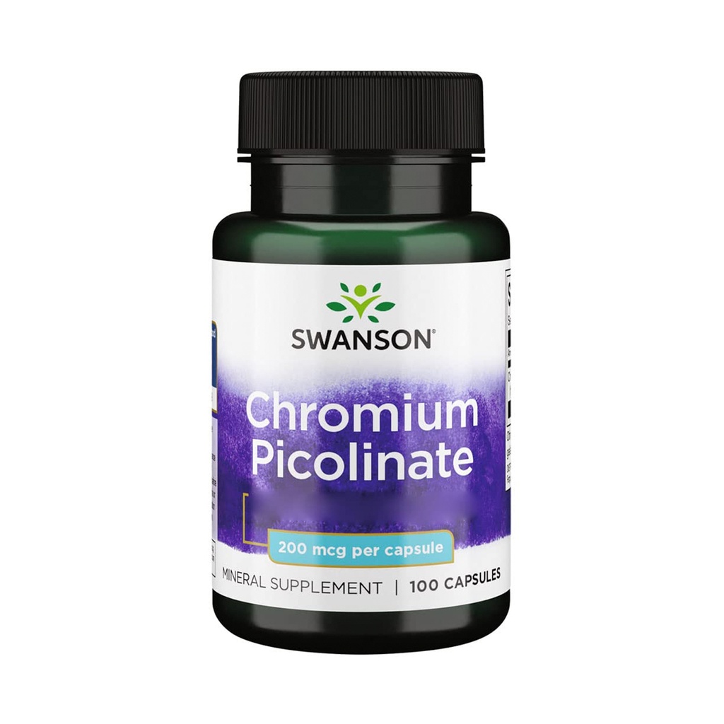 Swanson Chromium Picolinate, 200mcg