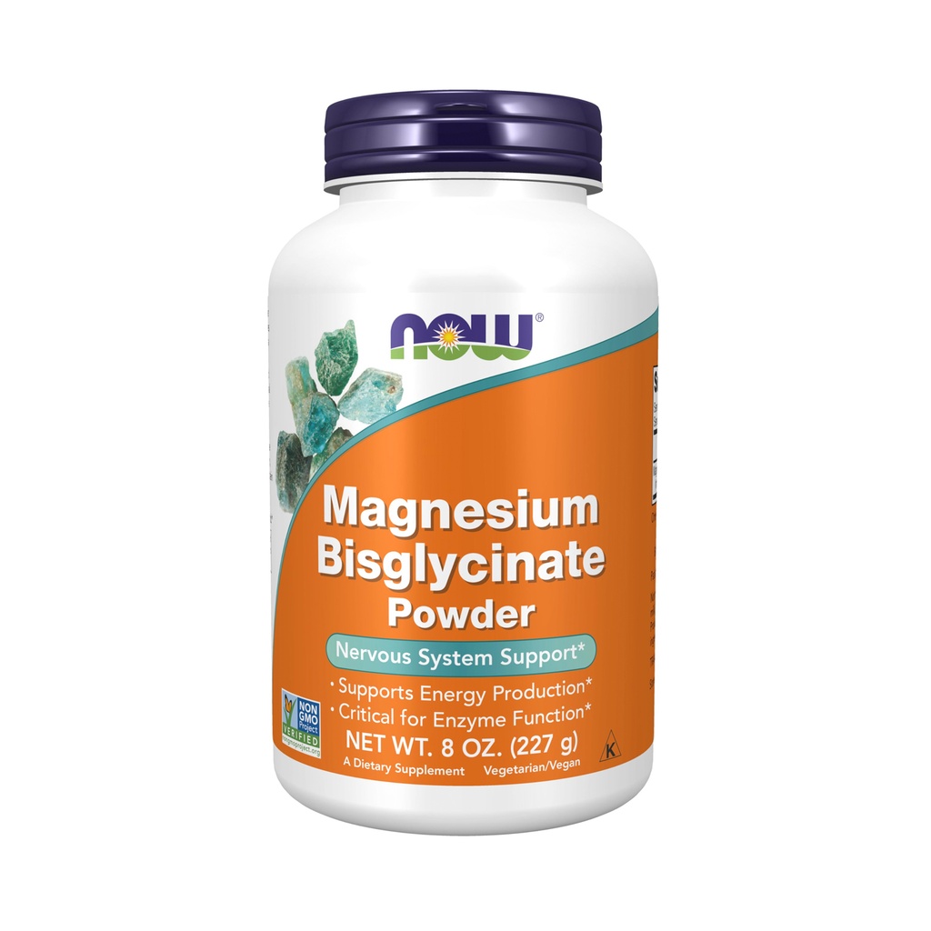 NOW Magnesium Bisglycinate Powder