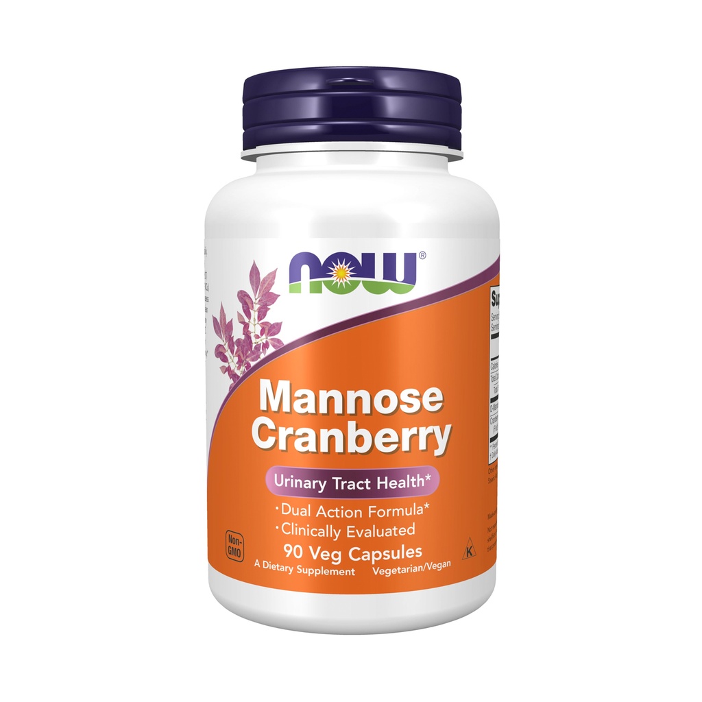NOW Mannose Cranberry