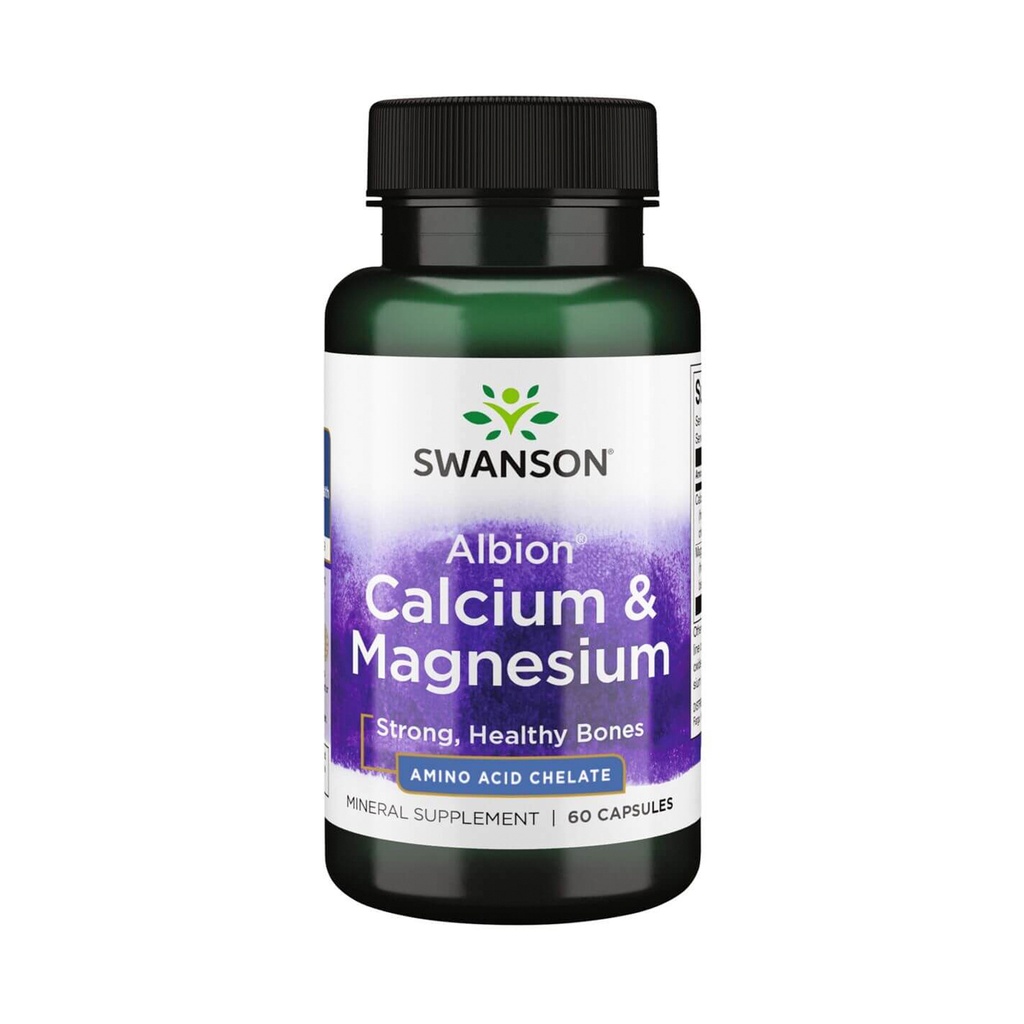 Swanson Albion Calcium & Magnesium 