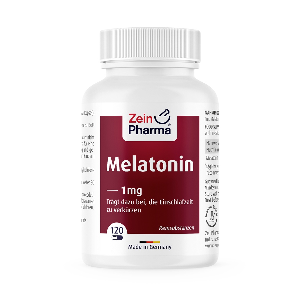Zein Pharma Melatonin, 120 kaps