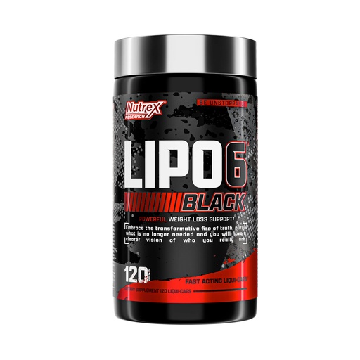 NUTREX LIPO 6 BLACK, 120 kapsul