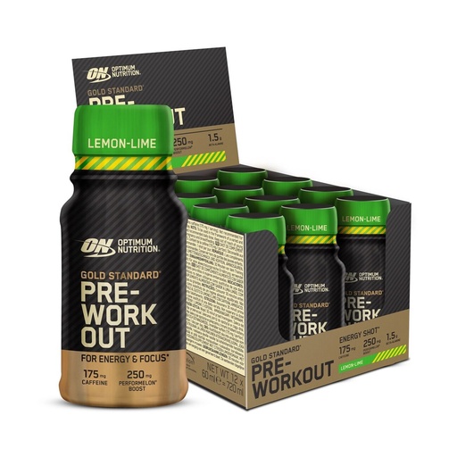 Optimum Gold Standard Pre-Workout Shot