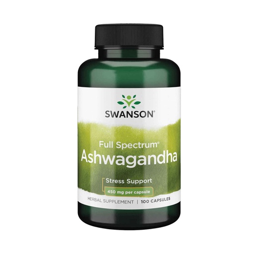 Swanson Full Spectrum Ashwagandha 450mg