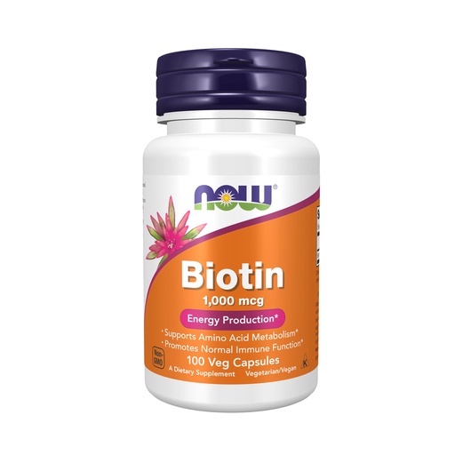 NOW Biotin 1000mcg