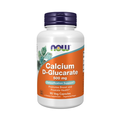 NOW Calcium D-Glucarate, 500mg