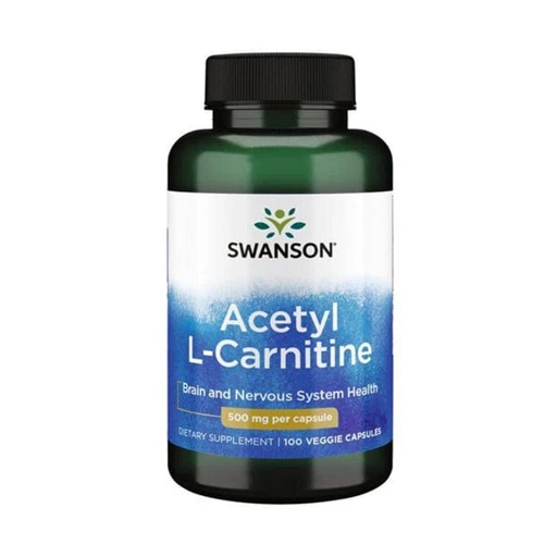 Swanson Acetyl L-Carnitine, 500mg