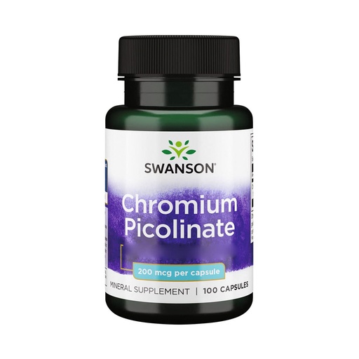 Swanson Chromium Picolinate, 200mcg