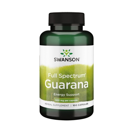 Swanson Full Spectrum Guarana, 500mg