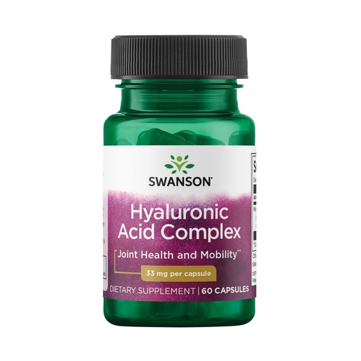 Swanson Hyaluronic Acid Complex, 33mg