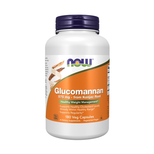NOW Glucomannan From Konjac Root 575mg