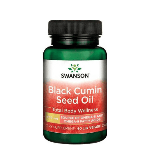 Swanson Black Cumin Seed Oil, 500mg