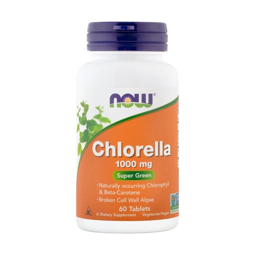 Now Chlorella 1000mg 